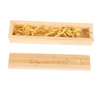 MAGICLULU Caja De Madera Con Varilla Soporte Para Prueba De Embarazo Elegante Estuche Para Recuerdo