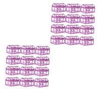 MAGICLULU Caja De Piezas caja de dulces del cofre del cajas de cajas almacenaje packing boxes carton cajitas de recuerdos de fiesta de dulces de plastico páginas