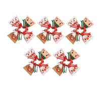 MAGICLULU Cajas de Papel para Dulces Navideños 24 Piezas Mixtas, Cajas para Galletas Pequeñas de Cartón Decorativas, Porta Regalos para Fiestas y Embalaje Navideño Estilo Varios estilos