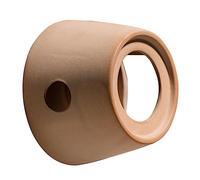 MAGICLULU Calentador De Té De Cerámica Estufa De Té Retro Calentador De Tetera Vintage Soporte De Vela Material Natural Ligero Fácil De Transportar