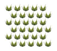 MAGICLULU Cálices de Flores Artificiales Verdes de Plástico 100 para Decoración DIY Alta Realidad, Ideales para Arreglos y Decoración del Hogar