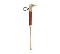 MAGICLULU Calzador de Metal Accesorio Decorativo Hogar Mango Largo de 32cm y Diseño Ergonómico Adecuado para Personas Mayores y Visitas al Hospital