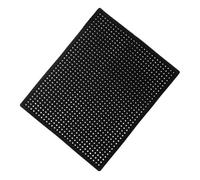 MAGICLULU Cepillo Rascador para Ganado de Silicona Negro, Promueve Tejido Saludable, Fácil Instalación, Adecuado para Establos de Caballos y Zonas de Cría