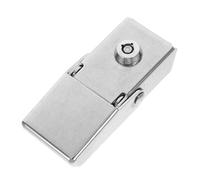 MAGICLULU Cerradura de Motocicleta de Acero Inoxidable para Caja Lateral, Pestillo Antirrobo Resistente Compatible con Motos y Scooters Eléctricos, Cierre Seguro para Baúl y Caja