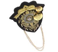 MAGICLULU Charreteras Decorativas Vintage para Mujer, 1 Par de Joyas de Hombro Borlas Estilo Academia, Accesorio para Ropa, Diseño Retro y Elegante para Broche y Pin de Solapa