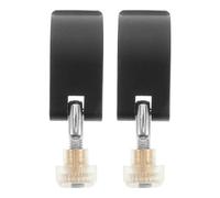 MAGICLULU Cierres Externos para Bastones de Senderismo 2 Piezas, Accesorio Compacto y Duradero para Bloqueo de Bastón de Trekking, Clip Antideslizante Compatible Múltiples Marcas, Adecuado