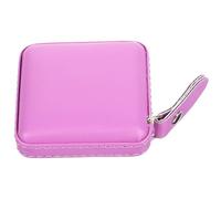 MAGICLULU Cinta Métrica Retráctil Flexible de 1,5 M Color Púrpura Funda de Pu, Herramienta Ligera para Costura y Medición Corporal, Accesorio Práctico para Uso Doméstico y Portátil