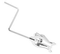 MAGICLULU Clip de Partitura Accesorio Adecuado para Saxofón de Metal Color Plata Fácil de Instalar y Resistente para Amantes del Arte Sonoro y Partituras en Movimiento