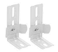 MAGICLULU Clips para Persianas Verticales Soporte de Montaje en L, 2 Piezas para Repuesto en Ventanas Pequeñas y Uso Doméstico