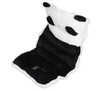 MAGICLULU Cojín De Asiento De Automóvil Peluche Panda Invernal Almohadilla De Asiento Tibio Para El Asiento De Asiento Del Asiento De Automóvil Lindo Decoración De Interiores De Automóvil