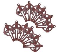 MAGICLULU Colgantes de Cruz de Madera Natural 21x35 Mm, 20 Piezas, Dijes para Joyería Diy, Decoración y Fabricación de Pulseras, Amuletos para Manualidades