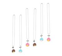 MAGICLULU Collares de Dona Decorativos para Mejores Amigas, 6 Piezas de Plástico, Delicados y Cómodos para Obsequio Especial entre Amigos