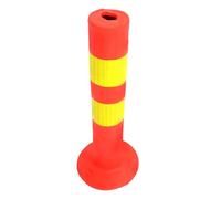 MAGICLULU Columna de Advertencia 45 Cm Cono de Tráfico para Seguridad Vial Barrera de Estacionamiento Resistente al para Obras y Control de Tráfico