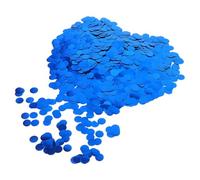 MAGICLULU Confeti Azul para Decoración de Mesas Fiestas Bodas y Cumpleaños Círculos Redondos para Eventos de Decoración Versátiles