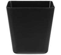 MAGICLULU Contenedor de Tablero Perforado Negro con Gancho, Acero Inoxidable, Fácil de Instalar y Alta Capacidad de Carga para Almacenamiento Hogar