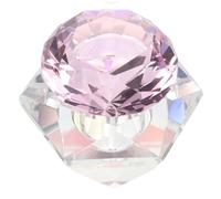 MAGICLULU Copa de Cristal para Manicura con Tapa Recipiente Irregular para Mezcla de Polvo y Líquido Transparente para Uso Profesional y Hogar Arte de Uñas