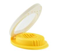 MAGICLULU Cortador de Huevos Manual de Plástico para Rebanar Fresas y Huevos Cocidos, Herramienta de Cocina Multifuncional Fácil de Limpiar para Preparación Culinaria