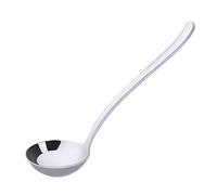 MAGICLULU Cuchara de Sopa de Mango para Servir Fideos Cuchara para Sopa de Acero Inoxidable para Cocina y Restaurante