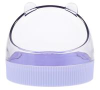 MAGICLULU Cuenco Seguro para Ratas, Tazón de Agua para Hámster, Acrílico, Lavanda, para Comida y Agua, Evita Derrames, Accesorio para Hámster y Chinchillas, Uso Doméstico