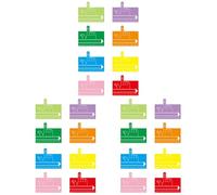 MAGICLULU Cuñas De Plástico Piezas Herramientas De Marcador Marcadores Para Espaciadores De Plástico A Granel Herramienta De Lectura Para Dislexia Herramienta De Guía De Lectura Enfoque