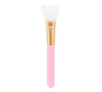 MAGICLULU de Maquillaje Aplicador para Base y Facial de Silicona Mango de Madera Que No Mancha, Diseño Ergonómico y Duradero Color Aleatorio para Mujer