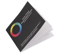 MAGICLULU de Pruebas para Daltonismo con Cartas Visuales Inglés Diseño Sencillo Impresión Clara Material Estable y para Evaluación de Visión y Detección de Deficiencia de Color