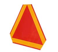 MAGICLULU De Reflector Señal De Advertencia Triangulo Para Avería De Coche Conduciendo Reflexivo Exterior Triángulos De Advertencia De Advertencia Para Autos Papel