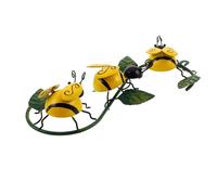 MAGICLULU Decoración de Pared de de Metal para y Estilo 3D de Adorno para Interiores y Exteriores de Hierro Ganchos