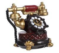 MAGICLULU Decoración De Teléfono Antiguo Accesorio De Resina Vintage Para Hogar y Oficina