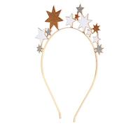MAGICLULU Diadema Con Brillo Brillo Estrella Diadema Diadema Decorativa Diadema De Dama De Honor Tocado De Fiesta Diadema Nupcial Brillo Corazón Diadema Brillo Diadema Tocado De Novia