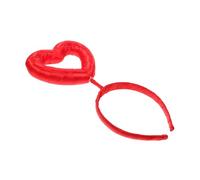 MAGICLULU Diadema Corazón Corazones Venda Fiesta Accesorios De Corazón Banda Novia Amor Corazon Para Amar Tocados De Pelo De Corazón Accesorio De Diadema Aro De Pelo Rojo Espuma