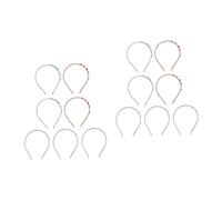MAGICLULU Diadema Joyas De Pelo 14 Piezas Sombreros Joyería Diadema Para Mujer Diadema Niña Hair Topper Pasador Pelo Pinzas Cabello Diadema Moda Diademas Cristal Bien Sombrerería Fibra Oro