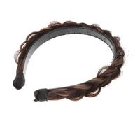 MAGICLULU Diadema Trenzada para Niñas y Mujeres Diseño de Pez Espina, Material Abs y Fibra de Alta Temperatura, Cómoda para Bodas y Deportes