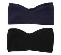 MAGICLULU Diademas Deportivas Térmicas 2 Piezas Orejeras de Cobertura Completa, Banda Cabello a Prueba de Frío en Polar Cálido, Unisex para Ciclismo, Running y Actividades al Aire Libre