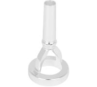 MAGICLULU Dispositivo de Práctica para Trompeta de Latón Plateado, Herramienta Cómoda y Fácil de Usar para Músicos, Adecuado para Entrenamiento Labial y Mejora Técnica