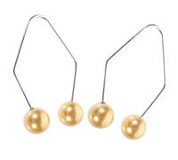 MAGICLULU Entrenador de Hoyuelos Faciales 2 Piezas, Moldeador Ajustable para Mejillas, Color Champán, Herramienta Portátil para Cuidado y Entrenamiento Facial, Ejercitador de Mandíbula