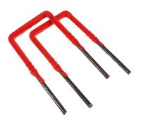 MAGICLULU Escalera de Escalada Resistente de Plástico Soporte de Acero al Carbono, 2 Piezas, para Mantenimiento Industrial y Pozos de Agua Exteriores