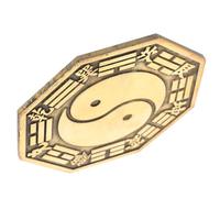 MAGICLULU Espejo Bagua Taiji de Cobre, Compacto y Portátil para Mano
