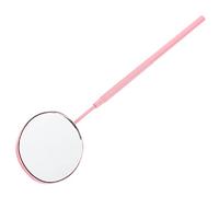MAGICLULU Espejo De Pestañas Inoxidable Para Extensiones De Pestañas Espejo De Inspección Ovalado Herramienta De Maquillaje Para y