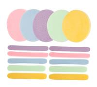 MAGICLULU Esponjas Faciales para Limpieza Y Exfoliación 60 Unidades Esponjas Orgánicas para Limpieza de Maquillaje Tamaño de Viaje