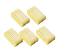 MAGICLULU Esponjas Limpiadoras Faciales y Esponja De Maquillaje 96 Piezas Tamaño Pequeño Color Amarillo Para Limpieza Profunda y Exfoliación Facial Viaje Piel Seca