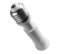 MAGICLULU Extensor Portalámparas E27 Telescópico Ajustable para Lámparas Base de Bombilla Prolongada Zócalo de Luz para Instalación en Lámparas Altas o Profundas 1 Unidad Compatible