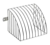 MAGICLULU Filtro Antibloqueo 1 Set de Acero Inoxidable Protector de Drenaje Lateral Color Plata para Canalones Grandes Aberturas para Balcones y Sistema de Desagüe