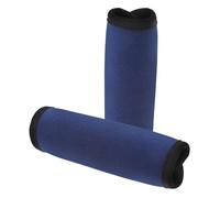 MAGICLULU Funda Antideslizante Desmontable para Barra Horizontal, 2 Piezas, Color Azul Oscuro, Tapete Protector para Barra de Gimnasio y Mancuernas, Accesorio para Entrenamiento Interior