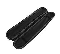 MAGICLULU Funda para Flauta Dulce de Cuero Sintético 38X9 CM Doble Compartimento para Flauta y Clarinete Bolsa Resistente al Polvo y Transporte Fácil para Músicos