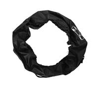 MAGICLULU Funda para Neumático de Repuesto Ajustable Negra, Cubierta Resistente al Agua y Polvo para Rueda de Coche, Protección Duradera para Vehículo, Uso Exterior y Viajes por Carretera