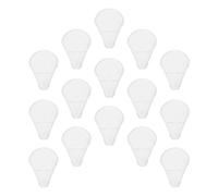 MAGICLULU Fundas protectoras de plástico para brochas de maquillaje, 15 piezas para brochas de iluminador, ahorro de espacio y viaje, protección contra golpes y suciedad