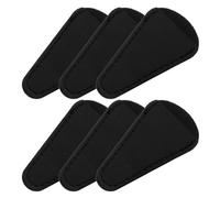 MAGICLULU Fundas Protectoras Ligeras y Reutilizables de Cuero Sintético PU de Tijeras 6 para Puntas de Tijeras en Actividades de Costura y Talleres Profesionales