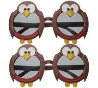 MAGICLULU Gafas de Sol de Búho para 8-12 Años, Diseño Animal Divertido, 2 Unidades para Fiestas Infantiles, Disfraces y Decoraciones Temáticas