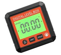 MAGICLULU Goniómetro Digital Transportador De Ángulos Herramienta De Medición De Ángulos Para Nivelación Inclinómetro Para Uso Profesional Construcción